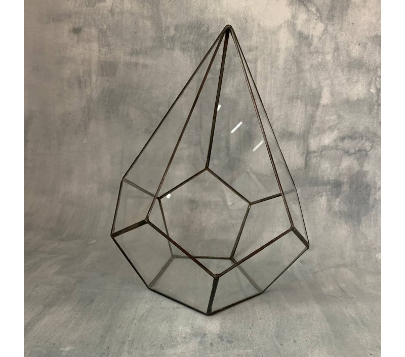 Флорариум "Капля" в стиле Тиффани арт. 007