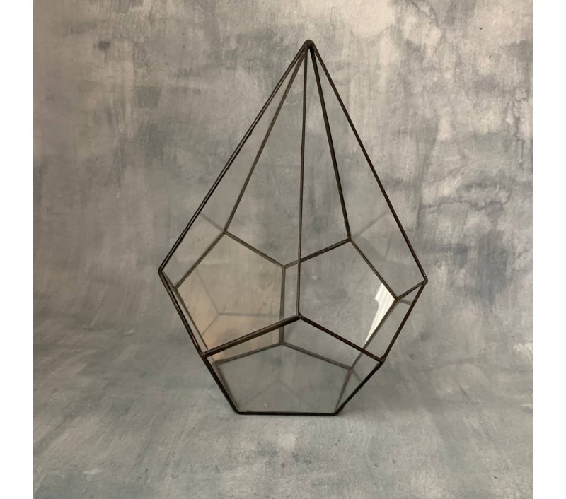 Флорариум "Капля" в стиле Тиффани арт. 007