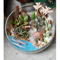 Флорариум "Мини-сад" "WORLD of TANKS" арт. 025