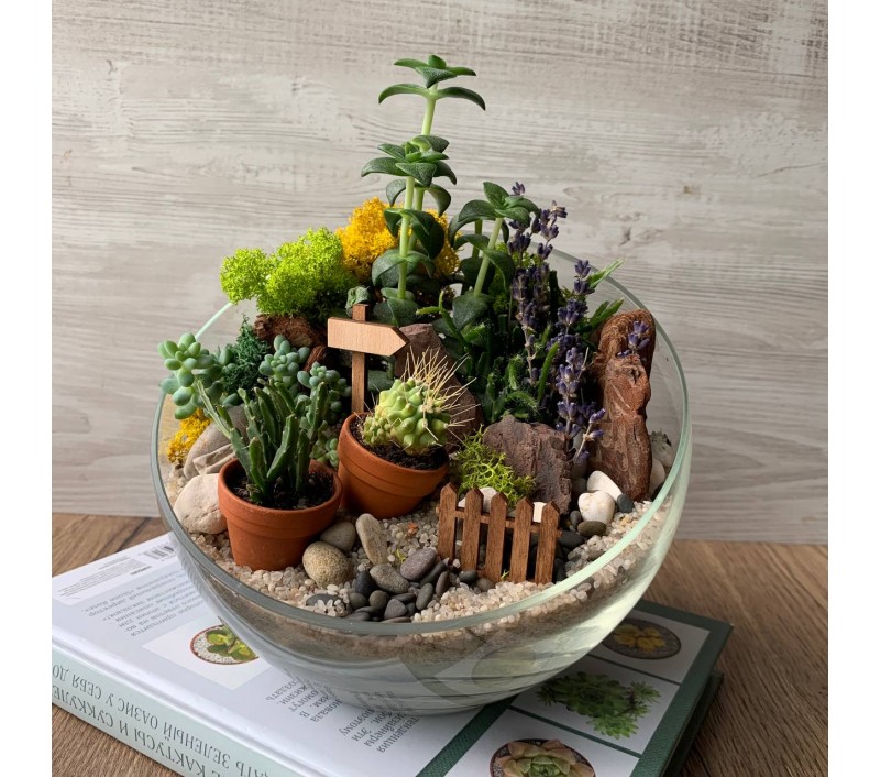 Флорариум "Мини-сад" "Невада" арт. 031