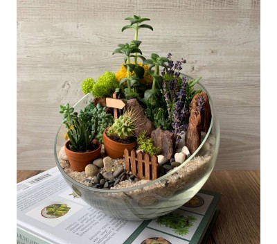 Флорариум "Мини-сад" "Невада" арт. 031