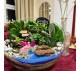 Флорариум "Мини-сад" "Фламинговый рай" с суккулентами и фламинго арт. 123