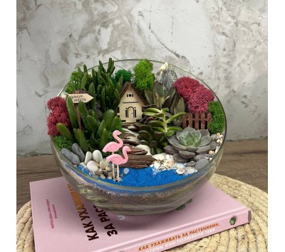 Флорариум "Мини-сад" "Верона" арт. 124 Флорариум "Мини-сад" "Верона" арт. 124