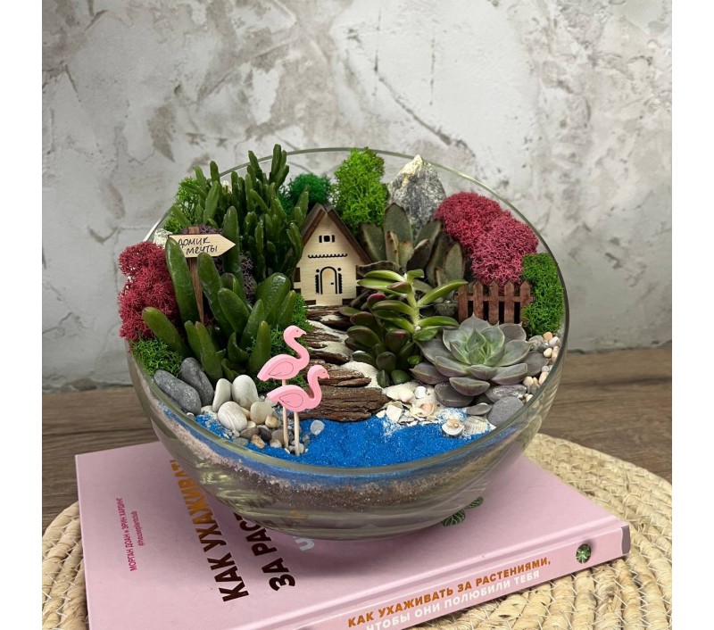 Флорариум "Мини-сад" "Верона" арт. 124