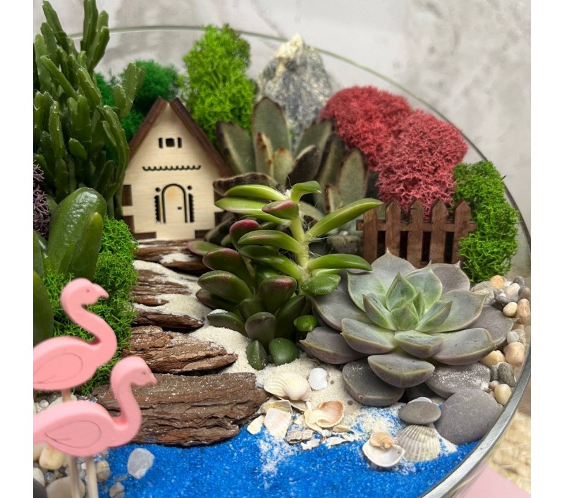 Флорариум "Мини-сад" "Верона" арт. 124